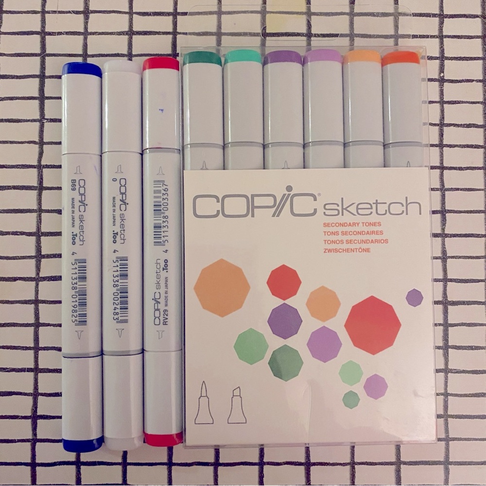 Copic Sketch Markers (9)